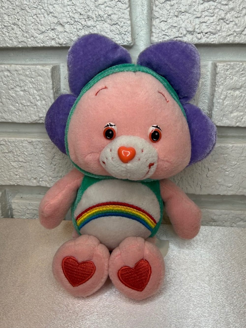Care Bears Cheer Bear in Flower Costume Plush